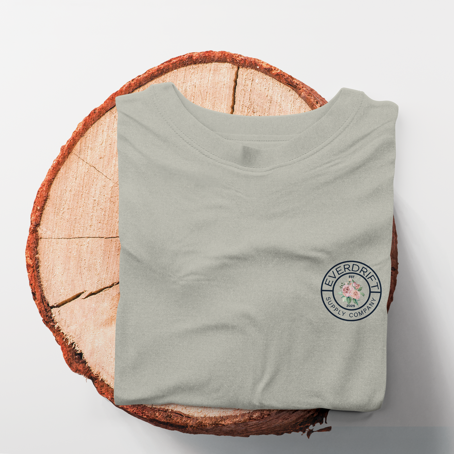 Bear & Blossom Tee | Nature Floral Graphic Shirt – Everdrift Supply Co