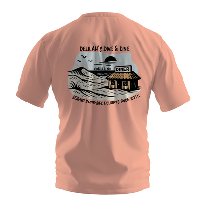 Delilah’s Dive & Dine Tee | Retro Coastal Diner Shirt – Everdrift Supply Co