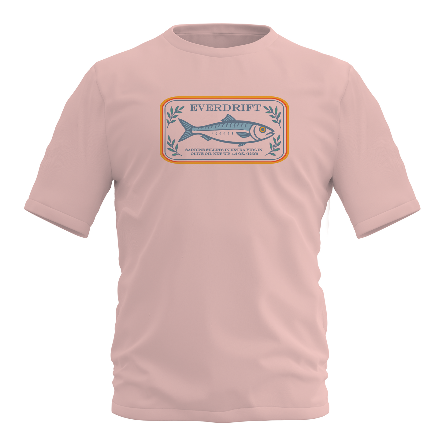 Portside Sardine Tee - Retro Coastal Graphic Shirt – Everdrift Supply Co