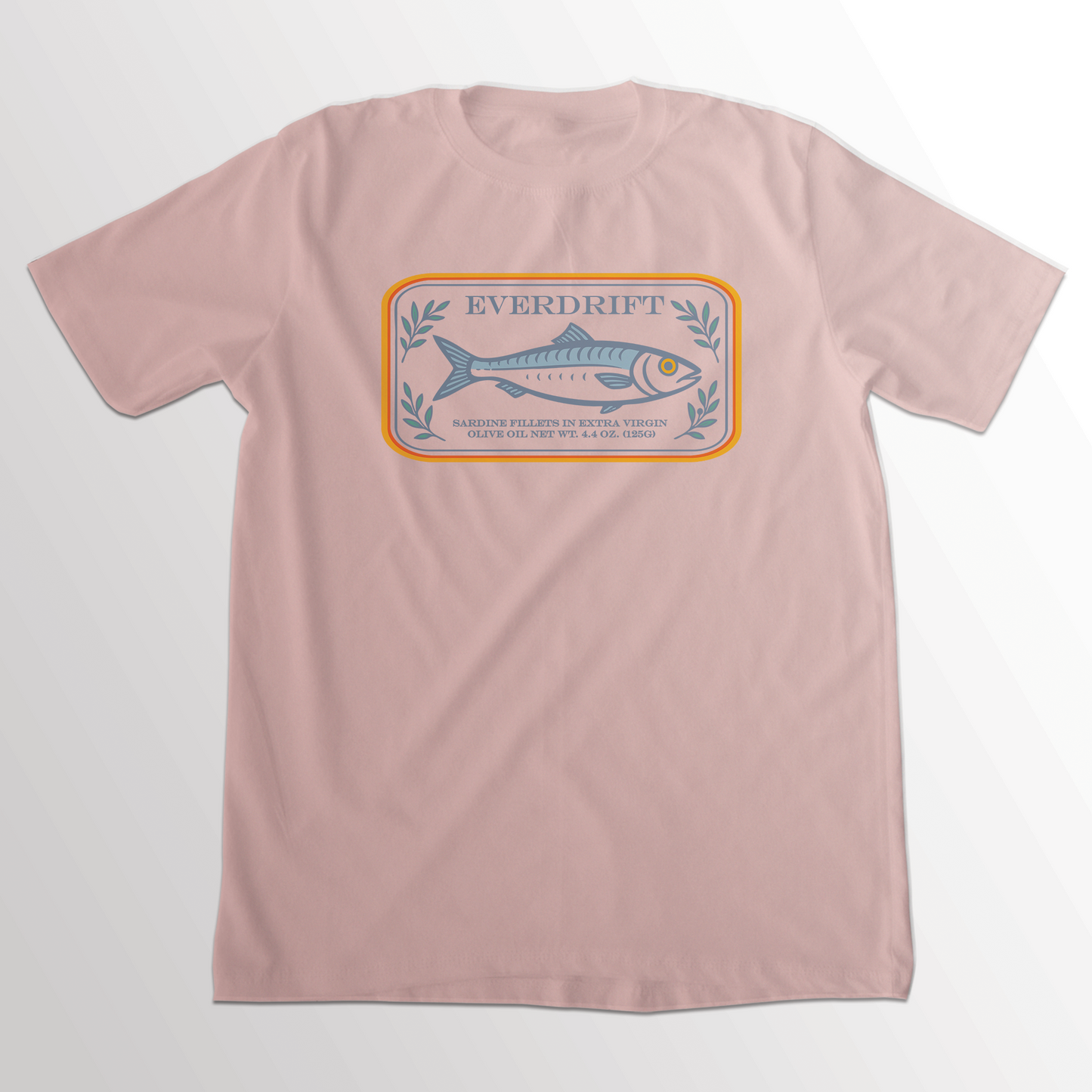 Portside Sardine Tee - Retro Coastal Graphic Shirt – Everdrift Supply Co
