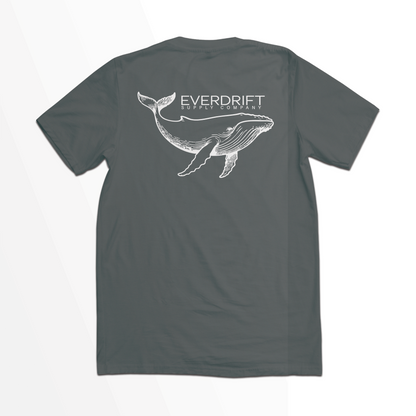 Humpback Whale Tee - Nautical Ocean Shirt – Everdrift Supply Co