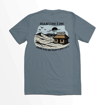 Delilah’s Dive & Dine Tee | Retro Coastal Diner Shirt – Everdrift Supply Co