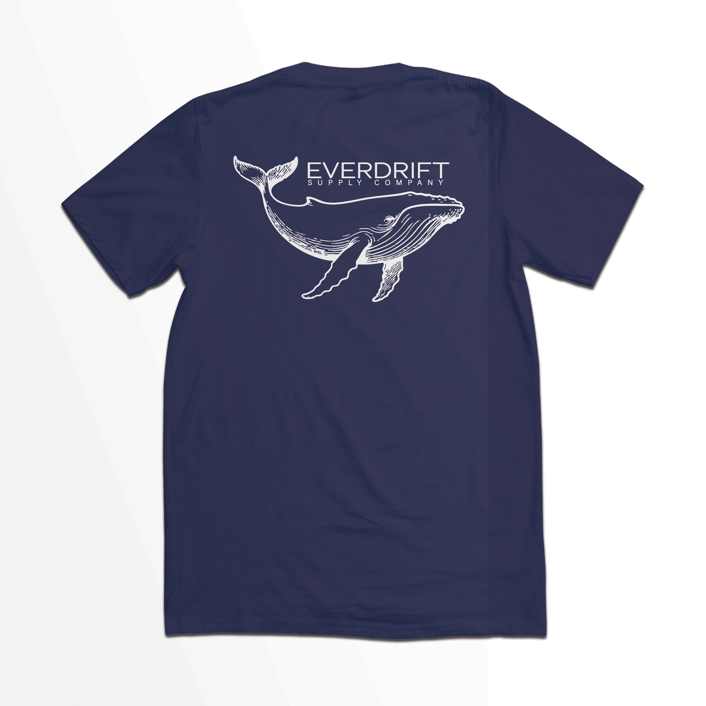 Humpback Whale Tee - Nautical Ocean Shirt – Everdrift Supply Co
