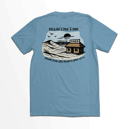 Delilah’s Dive & Dine Tee | Retro Coastal Diner Shirt – Everdrift Supply Co