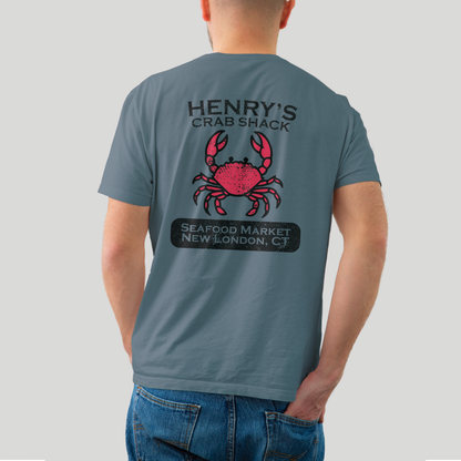 Henry's Crab Shack | Retro Coastal Shirt – Everdrift Supply Co