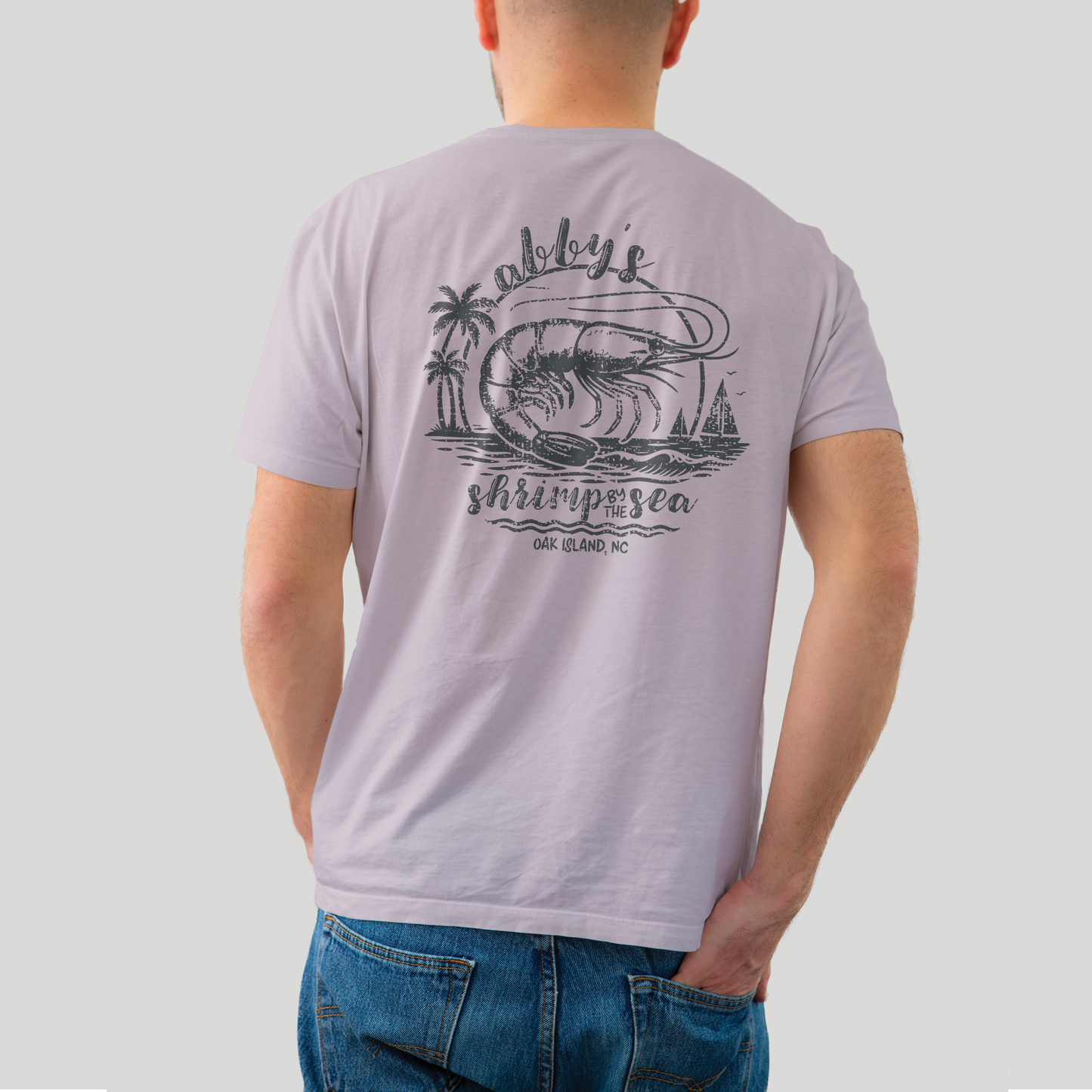 Abby’s Shrimp by the Sea Tee | Coastal Retro Shirt – Everdrift Supply Co