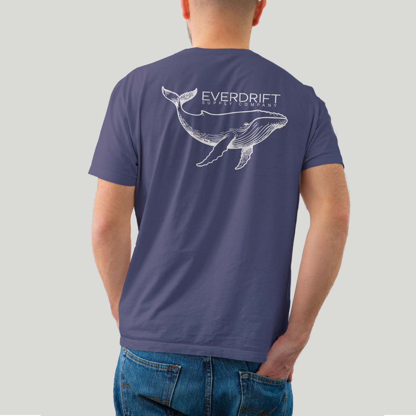 Humpback Whale Tee - Nautical Ocean Shirt – Everdrift Supply Co