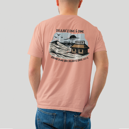 Delilah’s Dive & Dine Tee | Retro Coastal Diner Shirt – Everdrift Supply Co