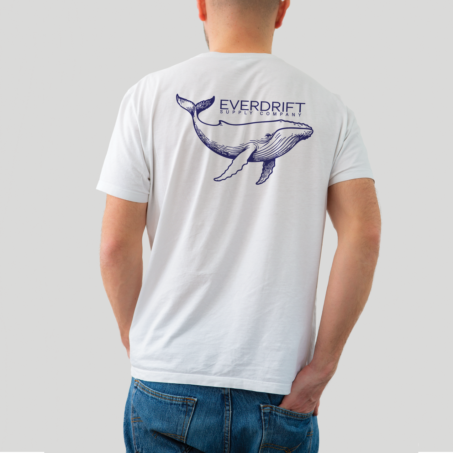 Humpback Whale Tee - Nautical Ocean Shirt – Everdrift Supply Co