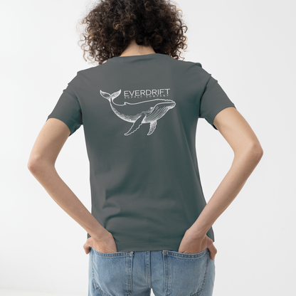 Humpback Whale Tee - Nautical Ocean Shirt – Everdrift Supply Co