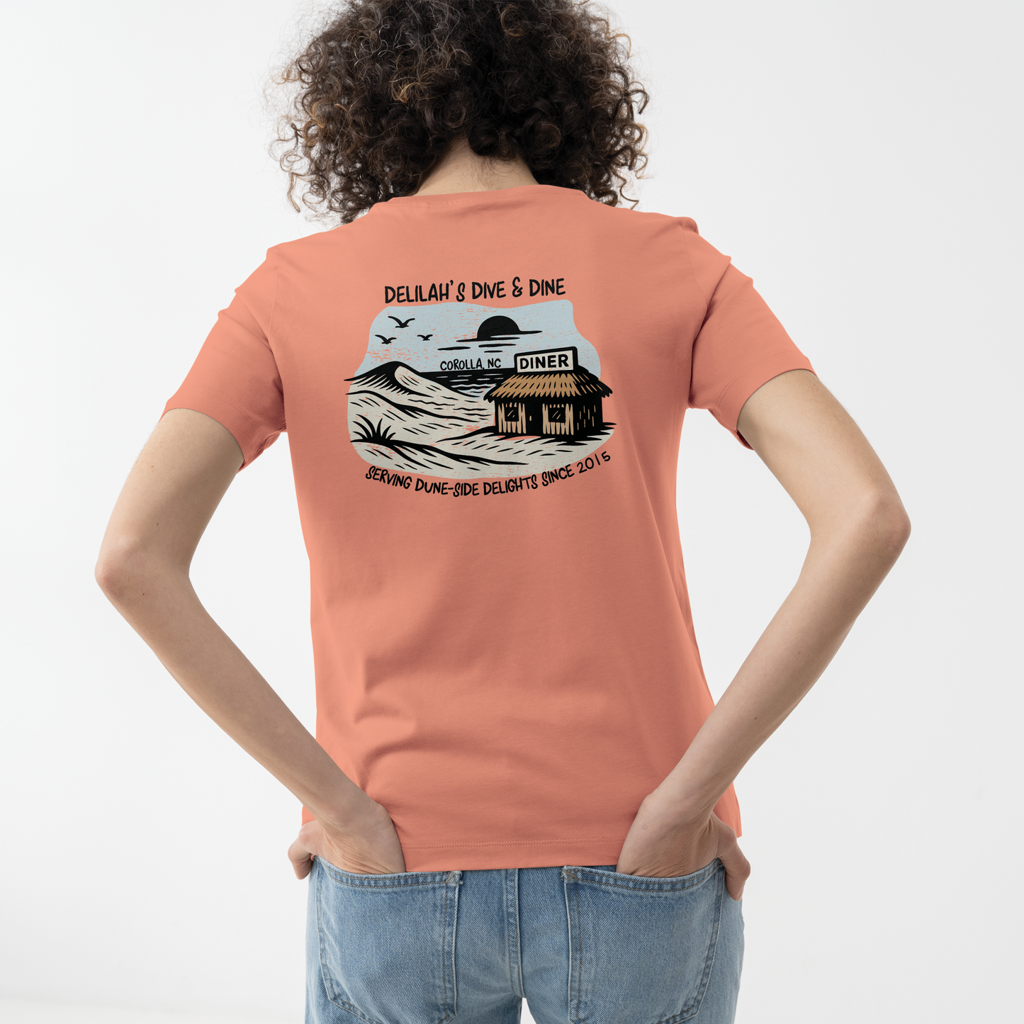 Delilah’s Dive & Dine Tee | Retro Coastal Diner Shirt – Everdrift Supply Co